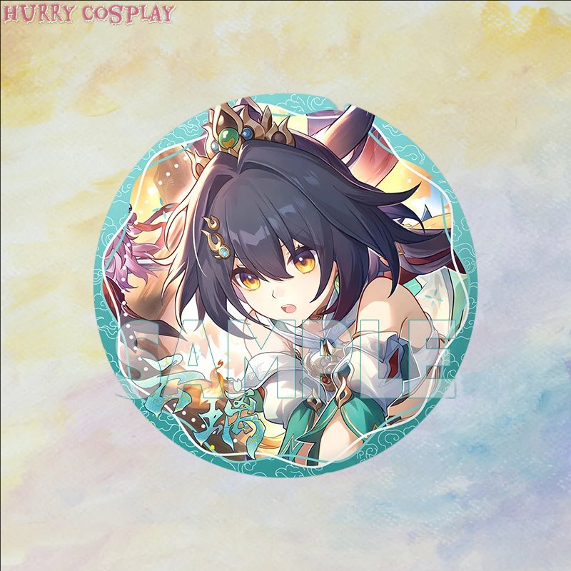 Honkai: Star Rail,Badge,Honkai Star Rail Character Badges 75mm Part 2